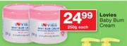 Lovies Baby Bum Cream-250g Each
