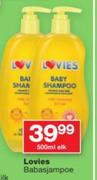 Lovies Baba sjampoe-500ml elk