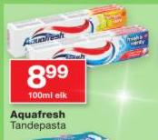 Aquafresh Toothpaste-100ml elk