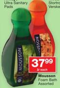 Mousson Foam Bath Assorted-2Ltr Each