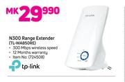 TP Link N300 Range Extender TL WA850RE