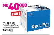 Centro Pro A4 Paper Box 5X500St 80GSM