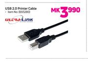 Ultra Link USB 2.0 Printer Cable