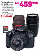 Canon Twin Lens Bundle EOS 130D JU450