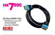 Ellies 4K Ultra HDMI 1.5m