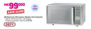 Defy 28L Electronic Microwave (Metallic) MW M2822MG