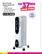 Goldair Slim 7 Fin Oil Heater GSOR 700