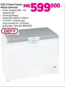 Defy 530L Chest Freezer (White) DMF456