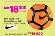 Nike Strike/ Pitch Soccer Ball