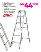 Gravity 6-Step Aluminium Ladder HSL6