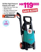 Stramm 140 Bar High Pressure Cleaner HPC-1800