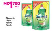 Dishwasher Liquid Pouch-750ml Each