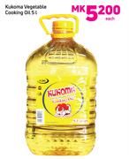 Kukoma Vegetable Cooking Oil-5Ltr Each