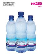 Sobo Still Water Quench-500ml Each