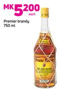 Premier Brandy-750ml Each
