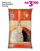 Spekko Long Grain Parboiled Rice-5kg