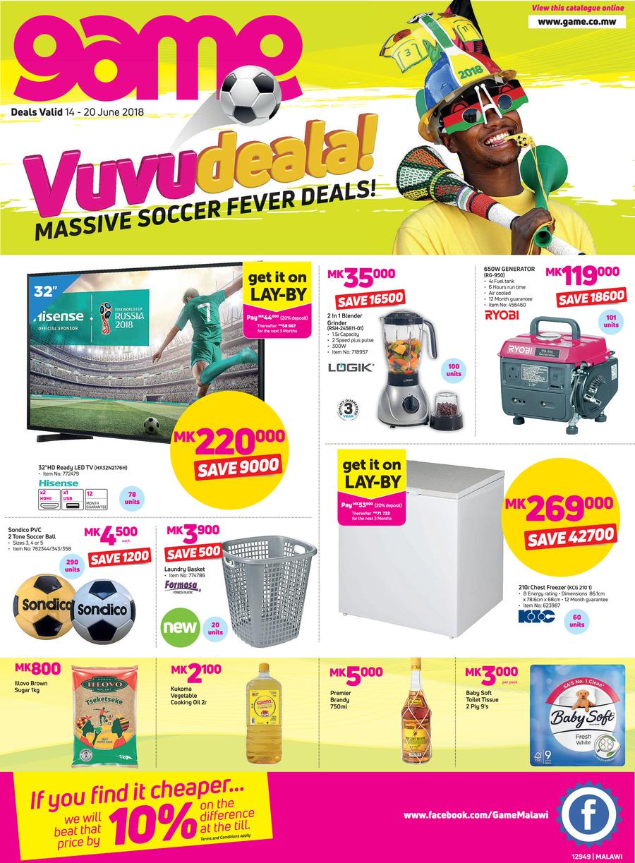 Game Malawi : Vuvudeala! (14 June - 20 June 2018) — m.guzzle.co.za