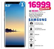 Samsung 6.3" Dual Sim Smartphone Galaxy Note 8 Black