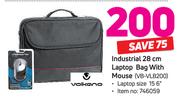 Volkano Industrial 28cm Laptop Bag With Mouse VB-VLB200