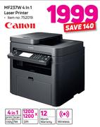 Canon 4 In 1 Laser Printer MF237W