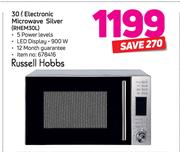 Russell Hobs 30Ltr Electronic Microwave (Silver) RHEM30L