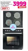 Defy 60cm Oven And Solid Hob Plate DC8006