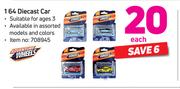 Adventure Wheels 164 Diecast Car-Each