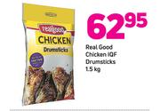 Real Good Chicken IQF Drumsticks-1.5kg