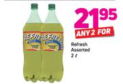 Refresh Assorted 2Ltr-For 2