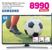 Samsung 55” UHD Smart LED TV 55MU7000