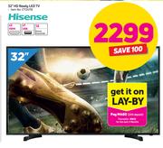 Hisense 32" HD Ready LED TV