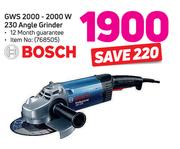 Bosch GWS 2000-2000W 230 Angle Grinder