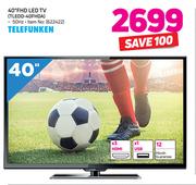 Telefunken 40" FHD LED TV TLEDD-40FHDA