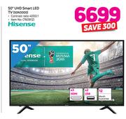 Hisense 50" UHD Smart LED TV 50N3000
