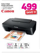 Canon Colour Inkjet Printer MG2540