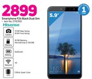 Hisense Smartphone F24 Black Dual Slim