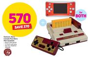 Famicom Retro Console Plus Retro Mini Handheld-For Both