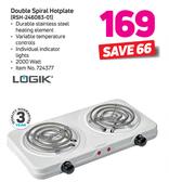 Logik Double Spiral Hotplate RSH-246083-01