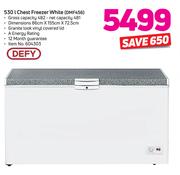 Special Defy 530L Chest Freezer White DMF456 m.guzzle .za