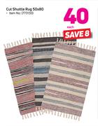 Cut Shuttle Rug 50 x 80-Each