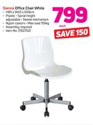 Sienna Office Chair White