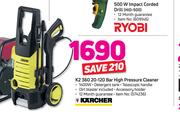 Karcher K2 360 20-120 Bar High Pressure Cleaner