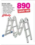 Gravity Wonder Ladder Aluminium Gravity