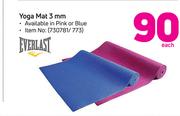 Everlast Yoga Mat 3mm-Each