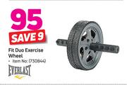 Everlast Fit Duo Exercise Wheel