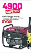 Ryobi 2.7KW Generator RG-2700