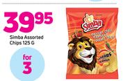 Simba Assorted Chips-3 x 125g
