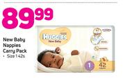 New Baby Nappies Carry Pack 