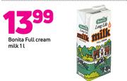 Bonita Full Cream Milk-1L
