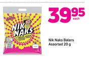 Nik Naks Balers Assorted-20g